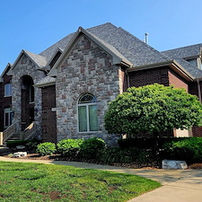 Full-exterior-cleaning-House-wash-Limestone-ledges-stairsrails-deck-washsurface-clean-garage-floor-drive-way-and-patio-Windows-washed 1