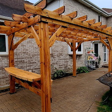 Pergola-refresh-cleaning-and-preparing-for-stain-application-Palos-Park-IL 2